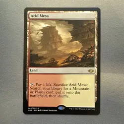 Arid Mesa MINT 244/303 Modern Horizons 2 MH2 MTG Rare Land Unplayed Pack Fresh - Image 1