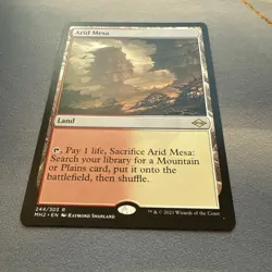 Arid Mesa MINT 244/303 Modern Horizons 2 MH2 MTG Rare Land Unplayed Pack Fresh - Image 2