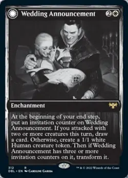 Wedding Announcement / Wedding Festivity - Near Mint MTG - Image 1