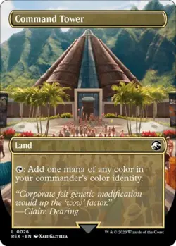 Command Tower (Borderless) - Near Mint MTG - Image 1