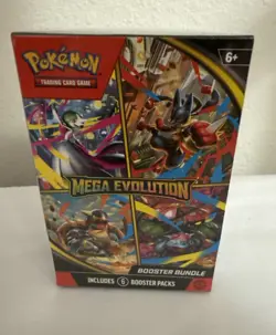 Pokemon - Mega Evolution Booster Bundle Box (6 Packs) Sealed - Image 1