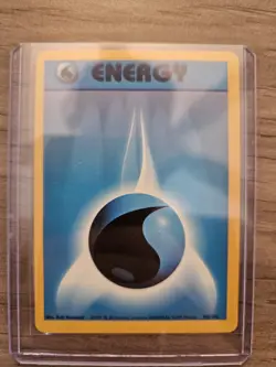 Pokemon Water Energy Base Set 102/102 - Image 1