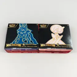 Pokemon Center Mega Evolution ETB Set of 2 Lucario & Gardevoir - Factory Sealed - Image 1