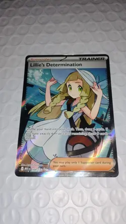 Lillie's Determination 169/132 Pokemon Mega Evolution - Image 1