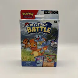 Pokemon My First Battle Two Mini Starter Decks Charmander & Squirtle Sealed New 820650852534 - Image 1