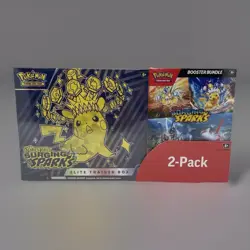 POKEMON SCARLET & VIOLET ETB LOT SET 2x SURGING SPARKS 1x PRISMATIC EVOLUTIONS 196214128408 - Image 3