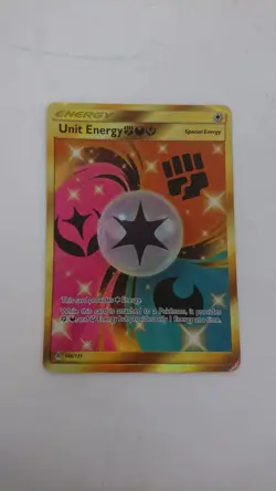 Unit Energy FDF 146/131 - Forbidden Light Gold Secret Rare Trainer - Pokemon TCG - Image 1
