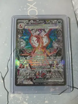 Pokemon TCG Sv03: Obsidian Flames Charizard EX Holo Card 223/197 - Image 1