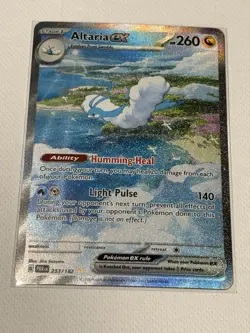 Pokemon TCG Altaria EX Paradox Rift Holo Card Special Illustration Rare 253/182 - Image 1
