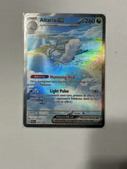 Pokemon TCG Altaria EX Paradox Rift Holo Card Special Illustration Rare 253/182 - Image 2
