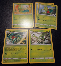 Treecko (3x) & Grovyle (2x) - Pokemon Cards mini-set - Image 1
