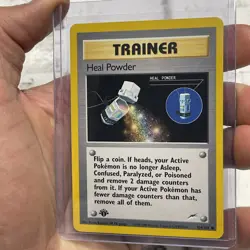 HEAL POWDER 104/105 Neo Destiny 1st Edition WOTC Pokemon Card Near Mint NM Vtg - Image 2