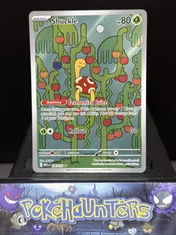 Pokemon Card Shuckle 136/132 Illustration Rare Mega Evolution Base Set NM - Image 1