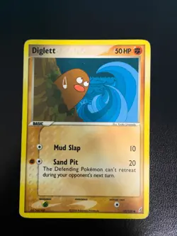 Diglett 50/100 (Crystal Guardians) - Common - 2006 - Pokemon Card - Image 1