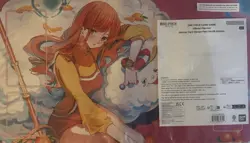One Piece Official Playmat Nami Zeus Card Game Fest 24-25 -NO CARD & NEVER USED - Image 1