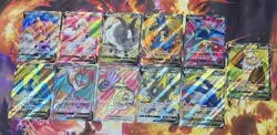 Pokemon Full Art Lot Of 11 Cards - 10 V’s 1 EX - Image 1