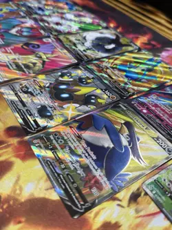 Pokemon Full Art Lot Of 11 Cards - 10 V’s 1 EX - Image 3