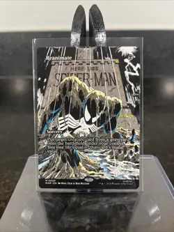 Reanimate Marvel Bonus Sheet/Spider-Man Borderless Regular MTG Card - Image 1