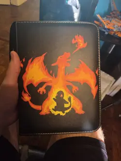 Pokemon Card Binder With Over 400 Cards Collected Over 20 Years - Image 1