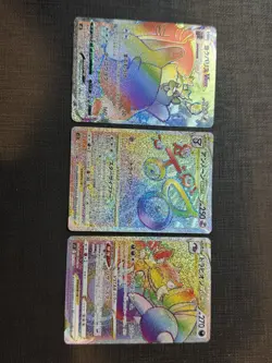 Pokemon TCG (Lot Of 3) VSTAR Cards Drapion Greedent And Unown All Are NM Cond - Image 1