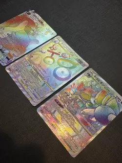 Pokemon TCG (Lot Of 3) VSTAR Cards Drapion Greedent And Unown All Are NM Cond - Image 2