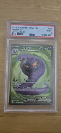 PSA Pokemon Card Lot Of 7 Graded Cards - English - PSA 9 Grade / Charizard 215 - Image 2