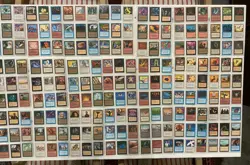 Rare MTG 1995 Estate Collection Of Mixed 189 Cards Unsorted Magic The Gathering - Image 1