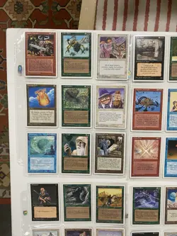 Rare MTG 1995 Estate Collection Of Mixed 189 Cards Unsorted Magic The Gathering - Image 2
