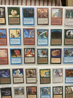 Rare MTG 1995 Estate Collection Of Mixed 189 Cards Unsorted Magic The Gathering - Image 3