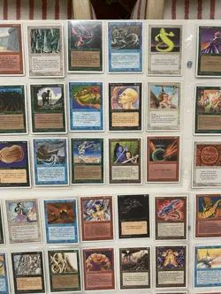 Rare MTG 1995 Estate Collection Of Mixed 189 Cards Unsorted Magic The Gathering - Image 5