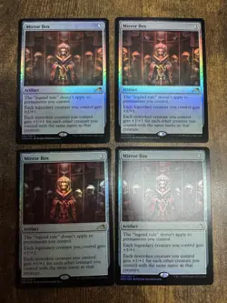 4x Mirror Box Foil Kamigawa NEO Magic MTG Pack Fresh - Image 1