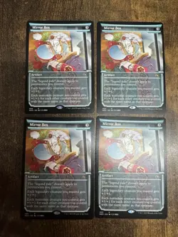 4x MIRROR BOX Showcase Kamigawa MTG Magic Pack Fresh - Image 1