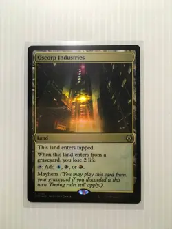 MTG Oscorp Industries (182) | NM Foil | Spider-Man {SPM} - Image 1