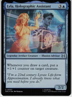 Foil Lyla, Holographic Assistant 7 Marvel's Spider-Man: Eternal-Legal U - Image 1