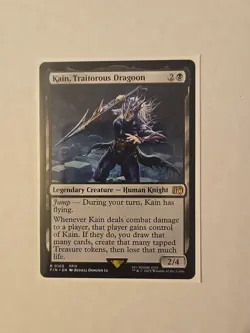 Kain, Traitorous Dragoon - Final Fantasy - NM - MTG Magic - Rare - Creature - Image 1