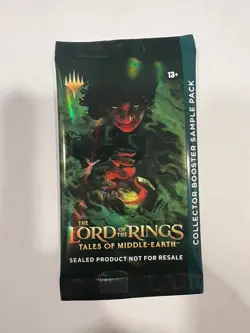 SAMPLE PACK Magic the Gathering Lord of the Rings Collector Booster SAMPLE PACK - Image 1
