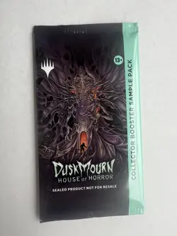 SAMPLE PACK Duskmourn House of Horror Collector Booster SAMPLE PACK - Image 1