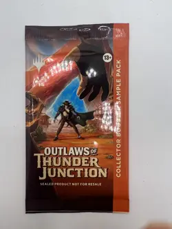 Magic the Gathering 1x Outlaws of Thunder Junction Collector Booster SAMPLE Pack - Image 1