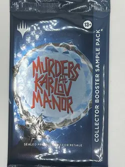 Magic the Gathering 1x Murders at Karlov Manor Collector Booster SAMPLE Pack - Image 1