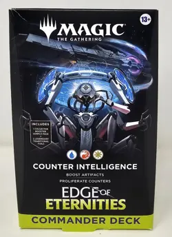 Magic: The Gathering Edge of Eternities-Counter Intelligence - Commander Deck -N - Image 1