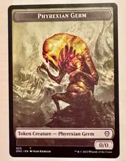 Phyrexian Germ Token (023) Phyrexia: All Will Be One Commander ONC MTG Magic - Image 1