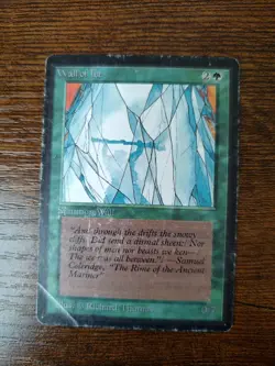 Wall of Ice Limited Edition - Beta Edition Regular HP Magic the Gathering - Image 1