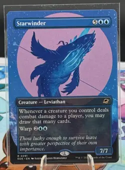 Starwinder - (borderless #291) - Edge of Eternities - NM MTG - Image 1
