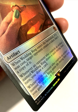 MTG Wedding Ring *FOIL* Universes Beyond: Doctor Who Foil 213 NM - Image 2