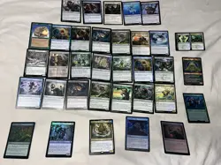 MTG FROGS + TOADS Themed Magic The Gathering Card Lot+ BONUSES - Image 2