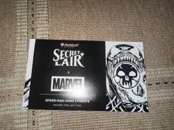 MTG Secret Lair x Marvel Spider-Man Mana Symbiote Raised Foil Sealed In Hand - Image 1