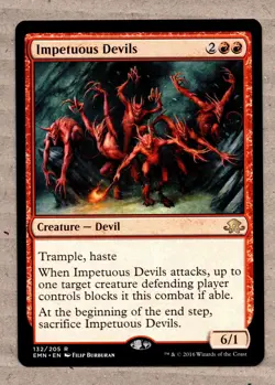 Impetuous Devils (Rare) - Eldritch Moon - Magic the Gathering MTG - Image 1