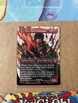 Mtg Final Fantasy Clive Ifrits Dominant (M) 0318 Borderless Non Foil NM Card - Image 2