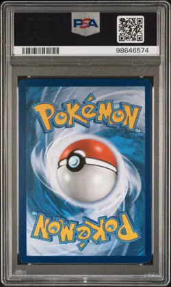 2018 POKEMON SUN & MOON LOST THUNDER #19 CELEBI-HOLO PSA 8 - Image 2