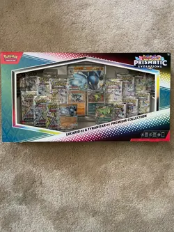 Lot of 8 Pokemon Lucario Tyranitar Premium Collection Prismatic Evolutions NEW - Image 1